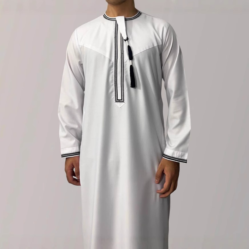 Winter Clothing Pakistan - Pakaian Islami Pria Lengan Panjang Longgar
