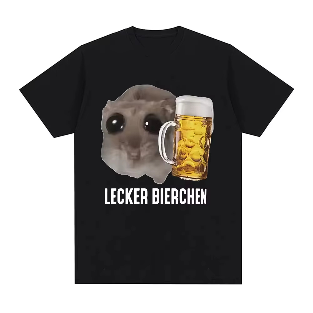 Winter Clothing Meme - Kaos Lucu Gambar Hamster Sedih Minum