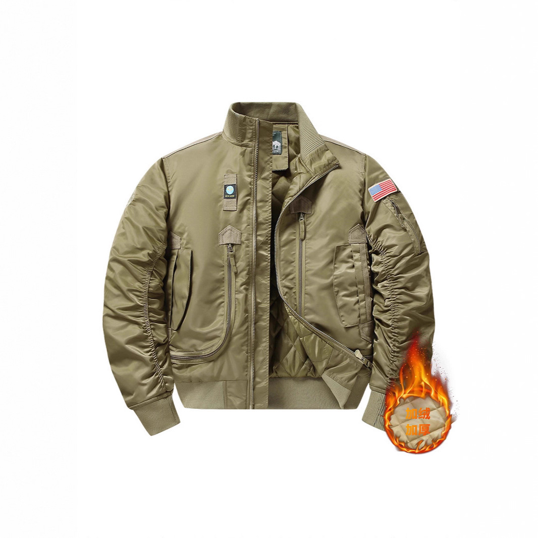 Winter Clothes Shop - Jaket Bomber Pria MA1 Musim Dingin