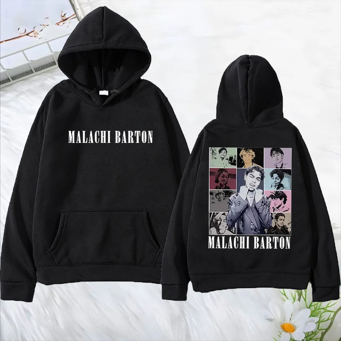 Winter Clothes Shop - Hoodie Grafis Malachi Barton Musim Gugur