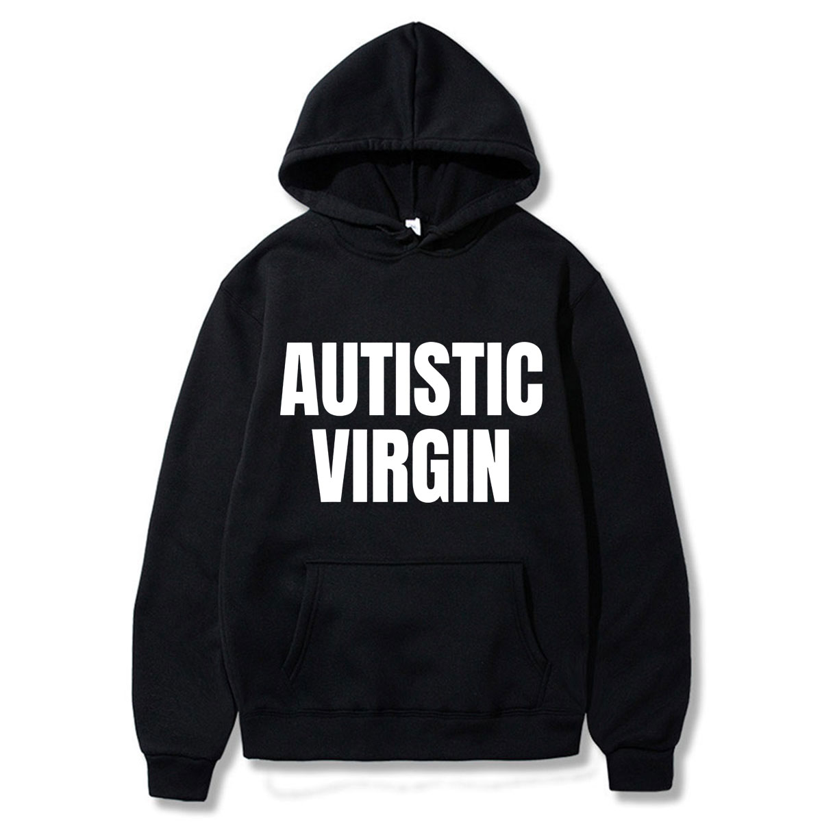 Winter Clothing Meme - Autistic Virgin Funny Meme Hoodie Lucu
