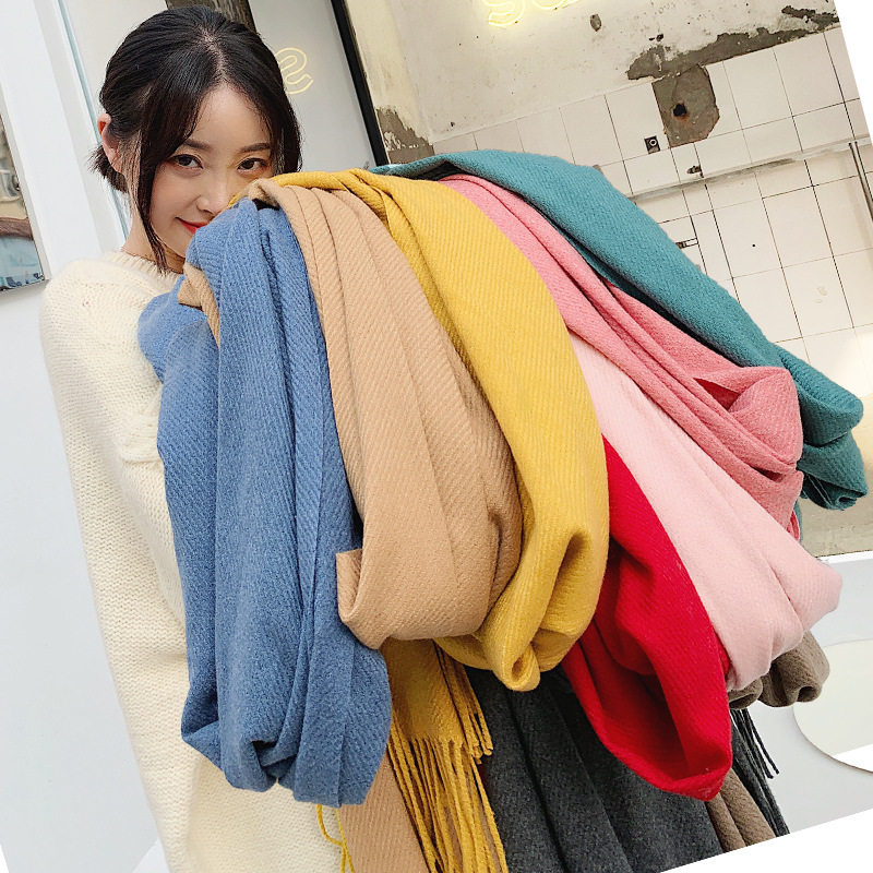 VISROVER Syal Wanita Musim Din - Cashmere Scarf Wrap ulasan dan harga