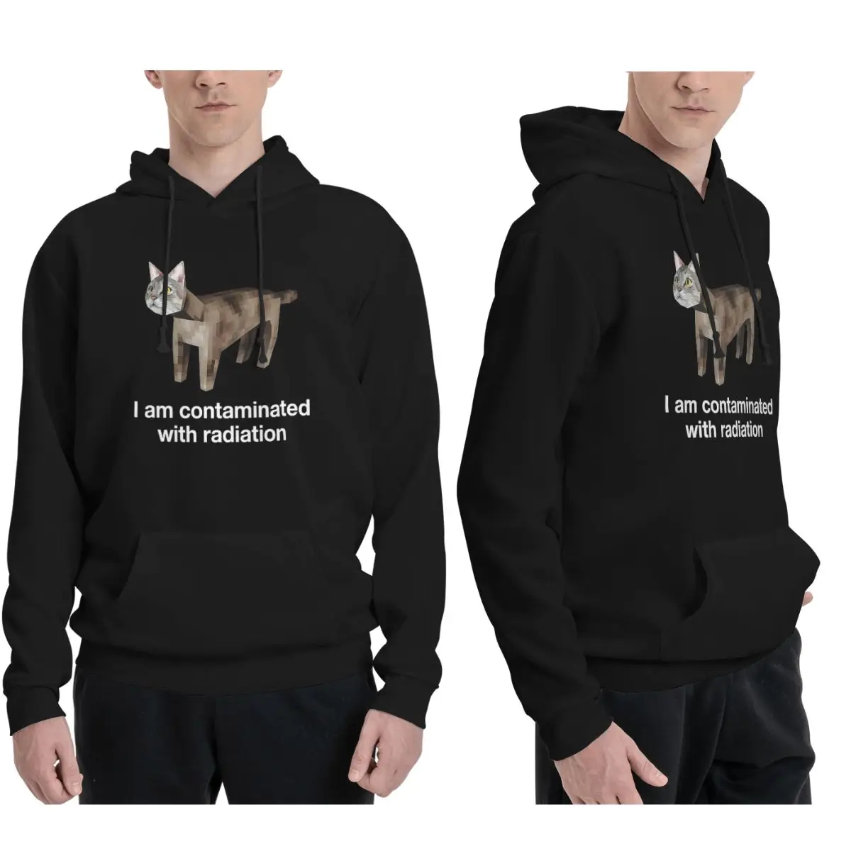 Hoodie Meme Lucu Radiasi Kucin - Winter Clothing Meme ulasan dan harga