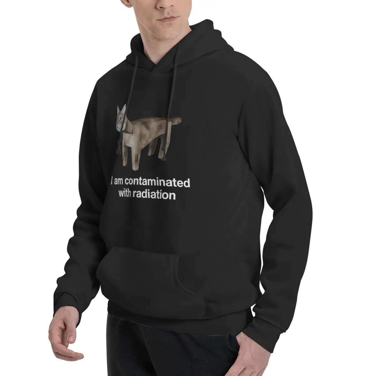 Hoodie Meme Lucu Radiasi Kucin - Winter Clothing Meme ulasan dan harga