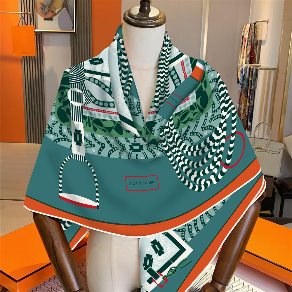 Syal Kasmir Sutra Wanita Syal  - Cashmere Scarf Wrap ulasan dan harga