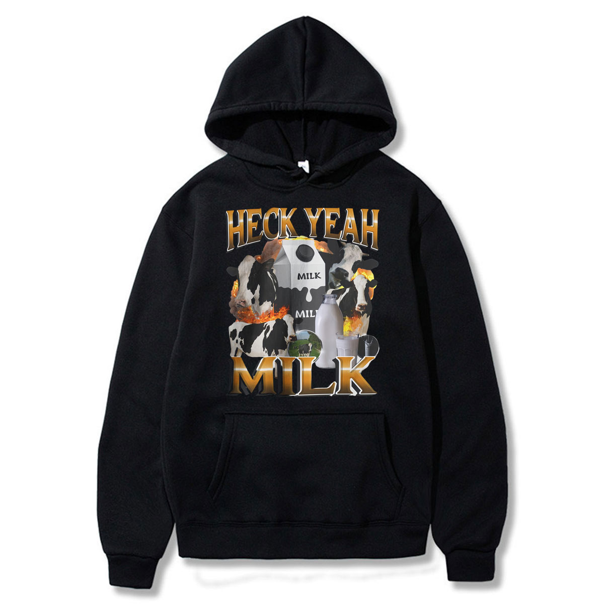 Heck Yeah Milk Lactose Toleran - Winter Clothing Meme ulasan dan harga