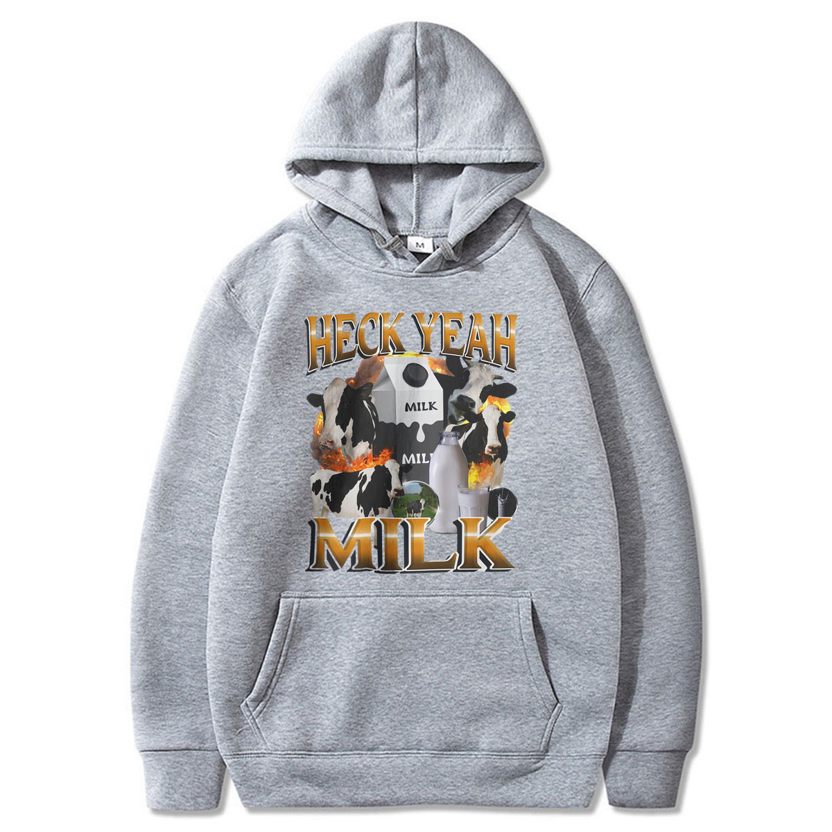 Heck Yeah Milk Lactose Toleran - Winter Clothing Meme ulasan dan harga