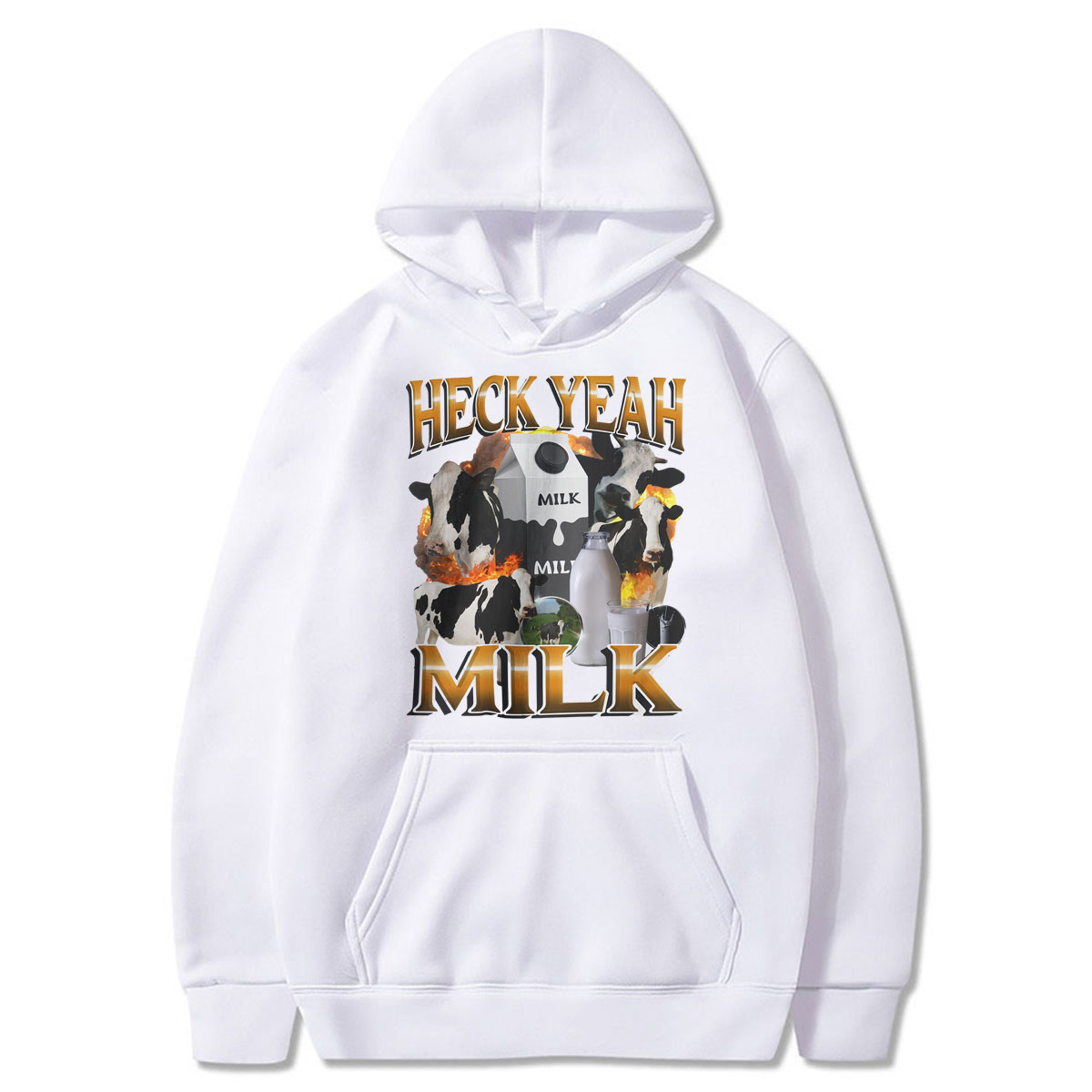 Heck Yeah Milk Lactose Toleran - Winter Clothing Meme ulasan dan harga