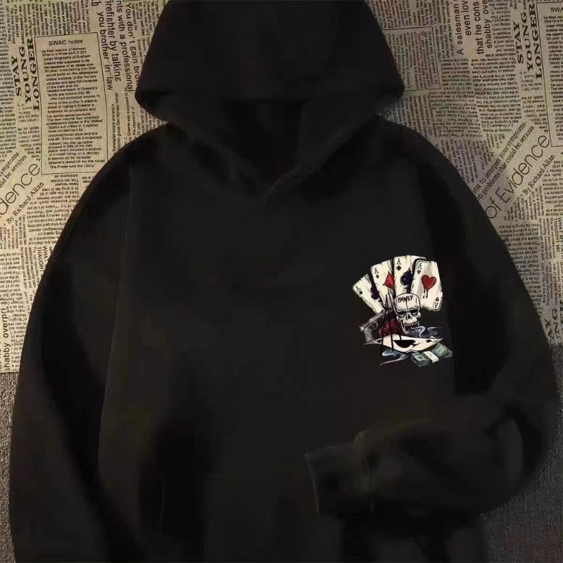 【M-8XL Hoodie】Hoodie Pulover P - Winter Clothes Shop ulasan dan harga