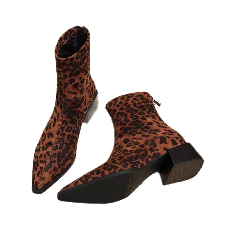 Sepatu Bot Wanita Hak Rendah M - Winter Clothing For Woman ulasan dan harga
