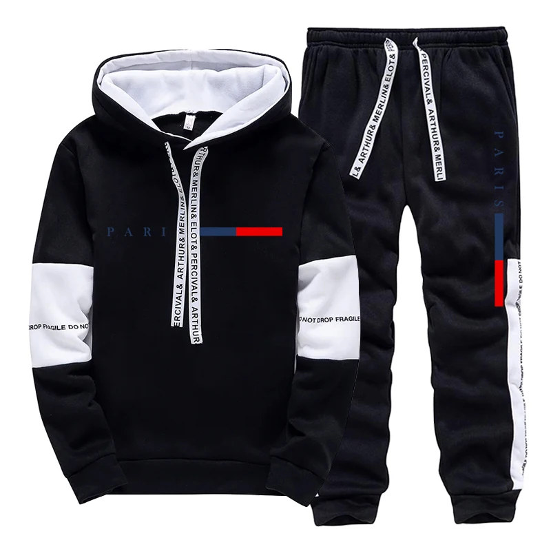 Setelan Olahraga Pria Berkerud - Winter Clothing Men Sale ulasan dan harga