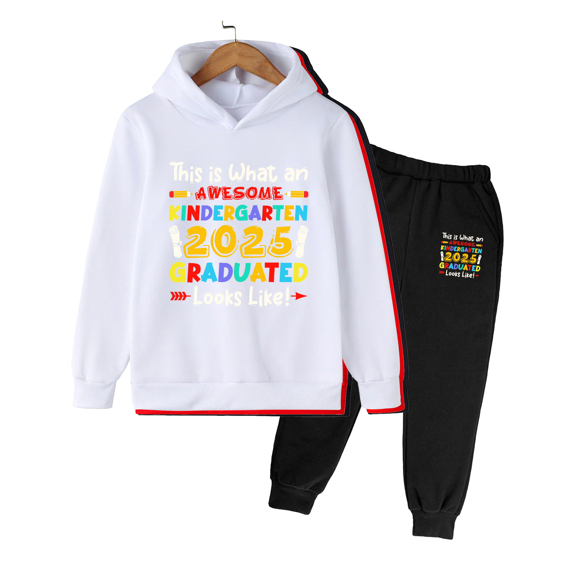 Setelan Hoodie & Celana Anak,  - Winter Clothing Kindergarten ulasan dan harga