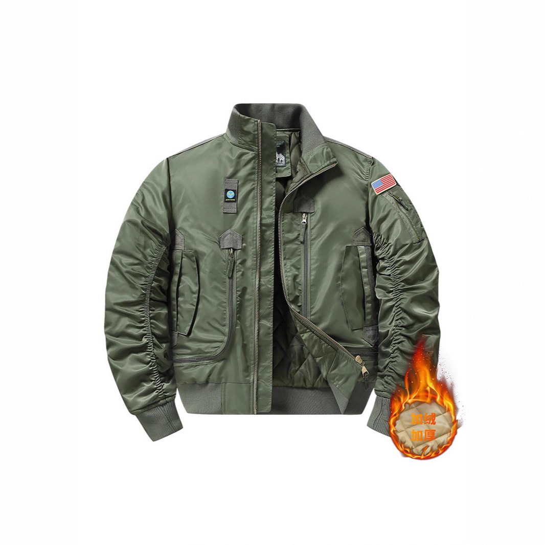 Jaket Bomber Pria MA1 Musim Di - Winter Clothes Shop ulasan dan harga