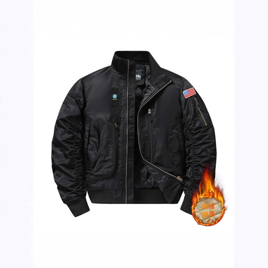 Jaket Bomber Pria MA1 Musim Di - Winter Clothes Shop ulasan dan harga