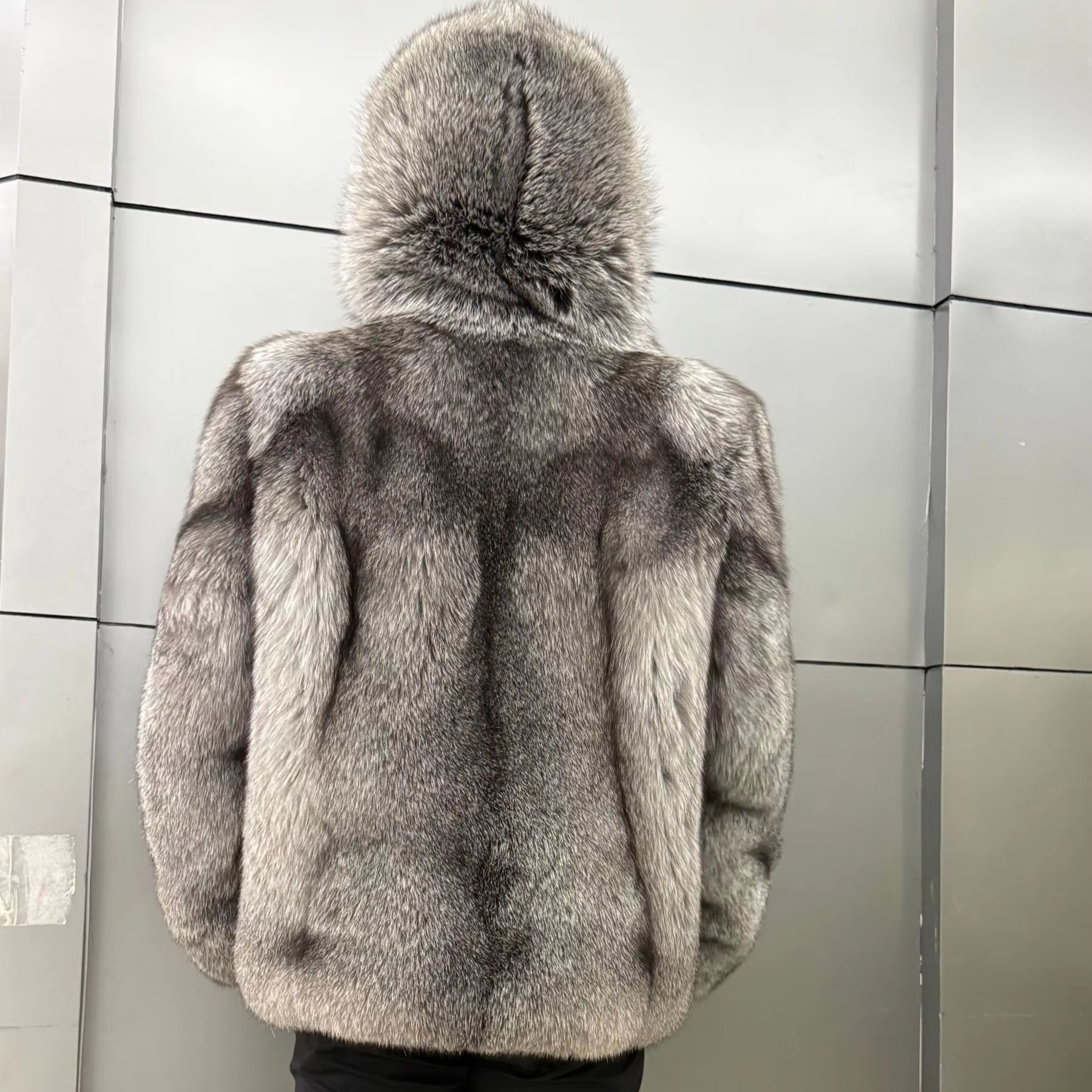 Jaket Pria Mewah Berbahan Bulu - Winter Clothes Shop ulasan dan harga