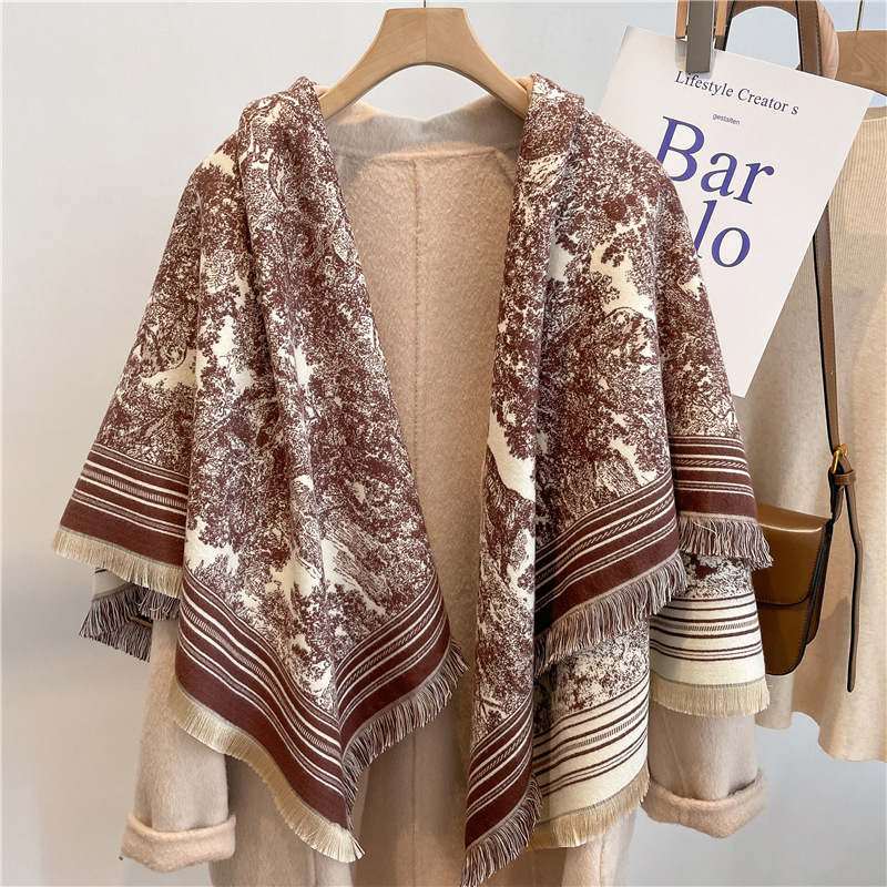 Syal mewah wanita paduan kasmi - Cashmere Scarf Wrap ulasan dan harga