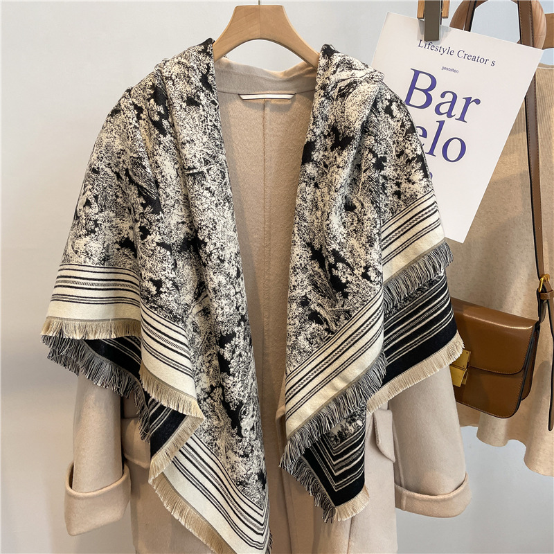 Syal mewah wanita paduan kasmi - Cashmere Scarf Wrap ulasan dan harga