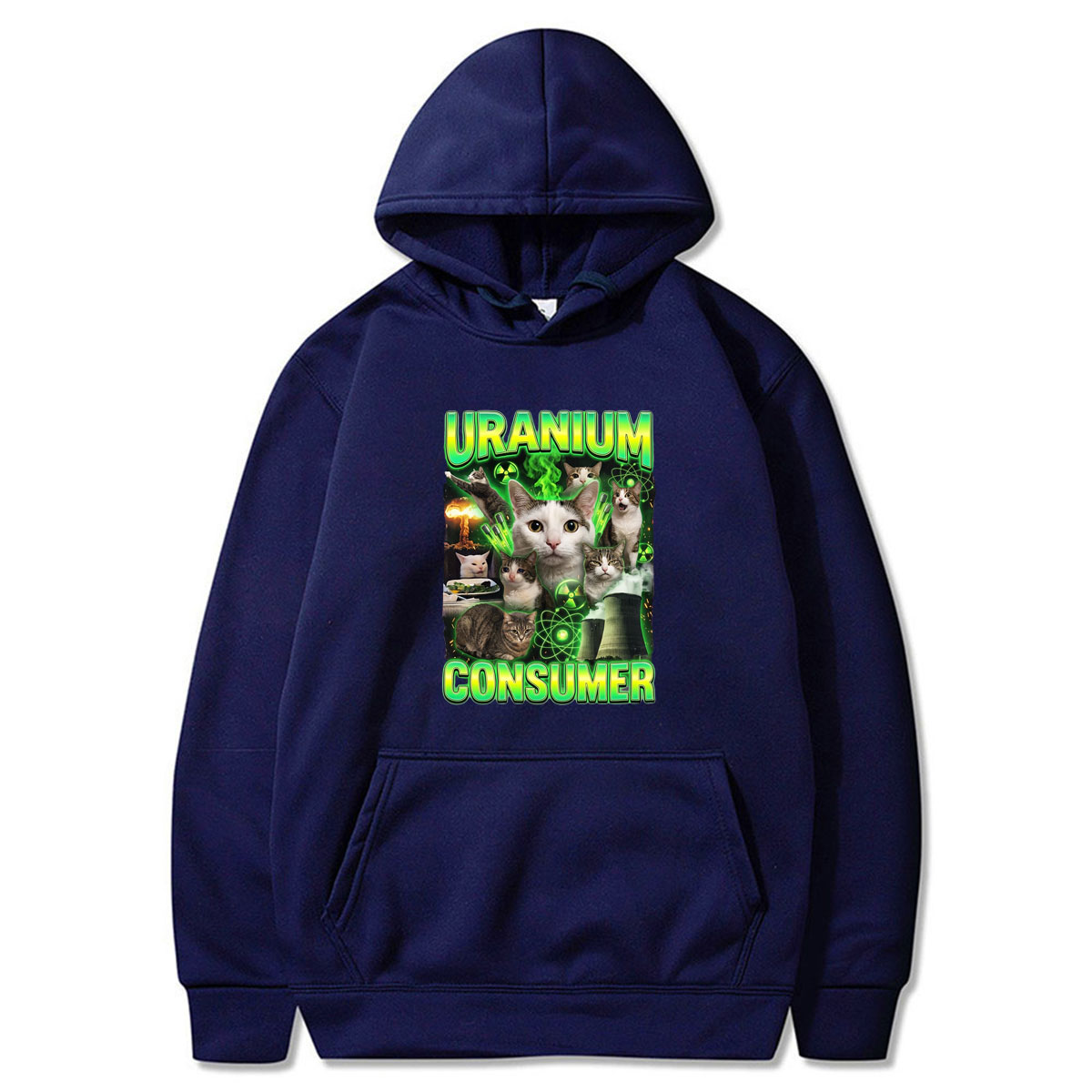 Uranium Consumer Cat Meme Paka - Winter Clothing Meme ulasan dan harga