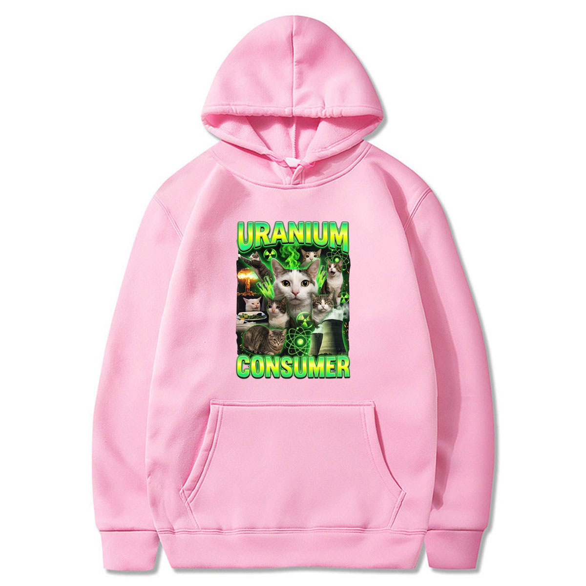 Uranium Consumer Cat Meme Paka - Winter Clothing Meme ulasan dan harga