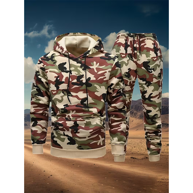 Set Hoodie dan Celana Motif Ka - Winter Clothing For Woman ulasan dan harga