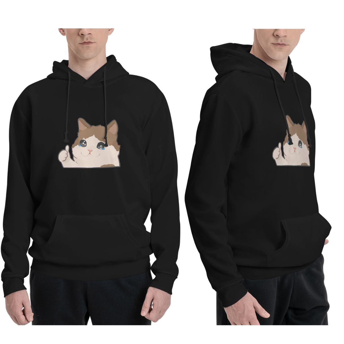 Hoodie Meme Kucing Menangis Pa - Winter Clothing Meme ulasan dan harga