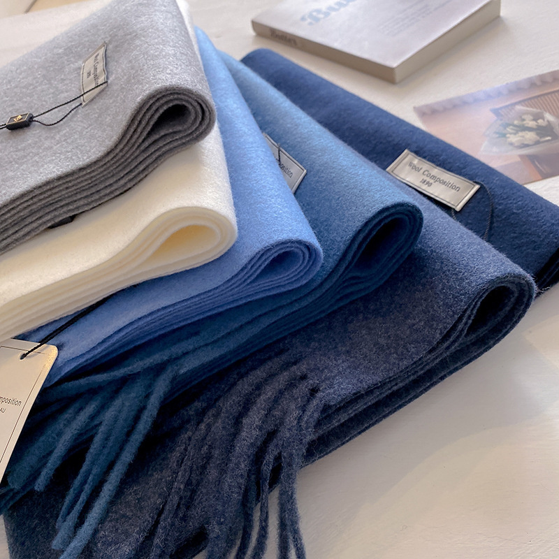 Syal wol untuk wanita, syal ke - Cashmere Scarf Wrap ulasan dan harga