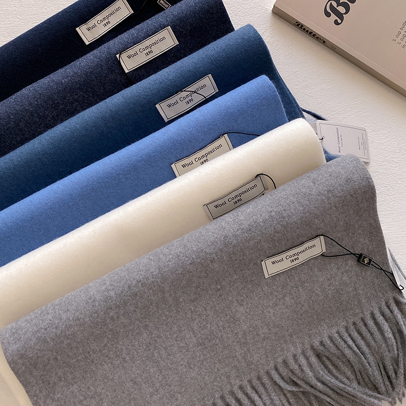 Syal wol untuk wanita, syal ke - Cashmere Scarf Wrap ulasan dan harga