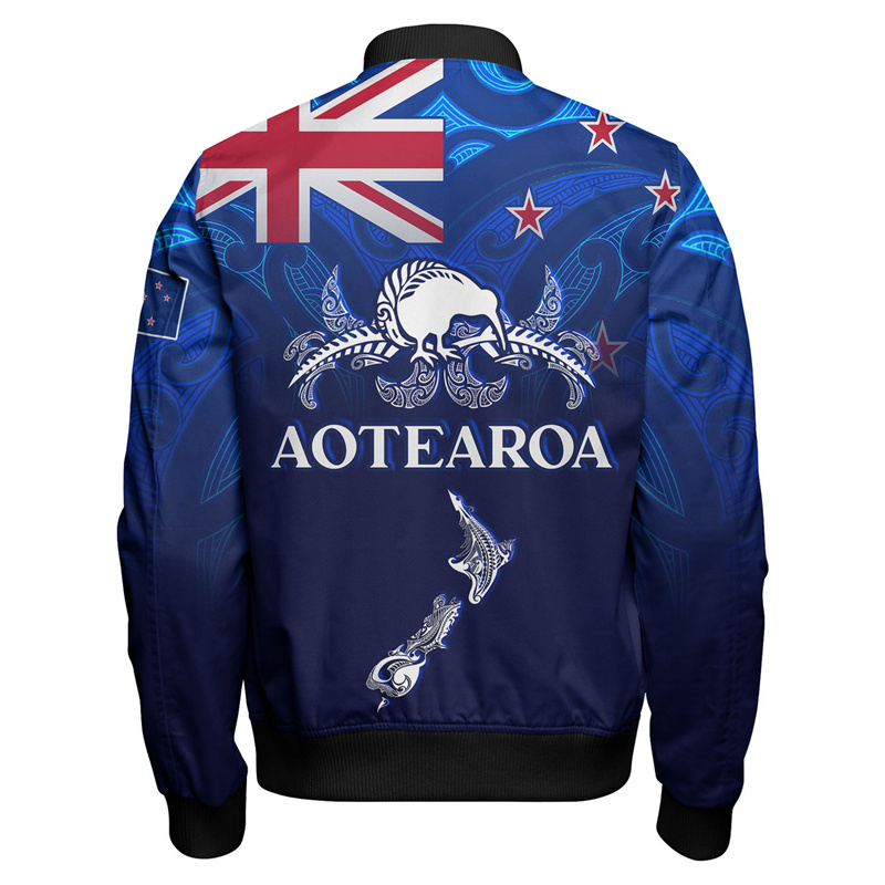 Jaket tato Maori motif bendera - Winter Clothing New Zealand ulasan dan harga