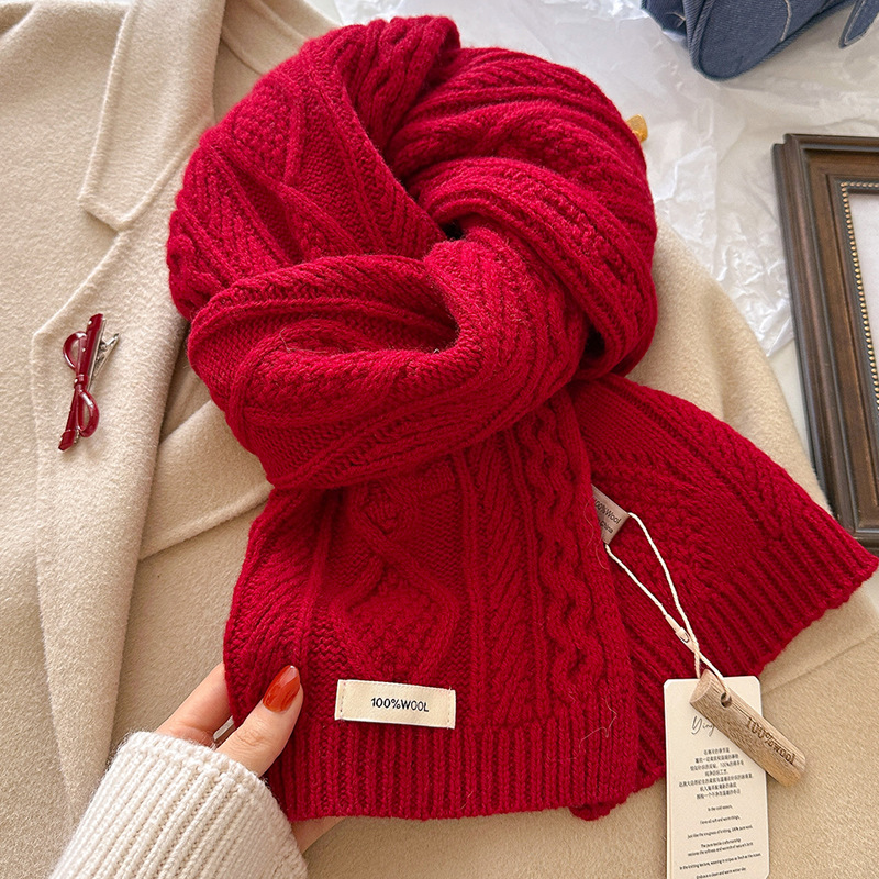 Syal Wol 100% Mewah Wanita Pri - Cashmere Scarf Wrap ulasan dan harga
