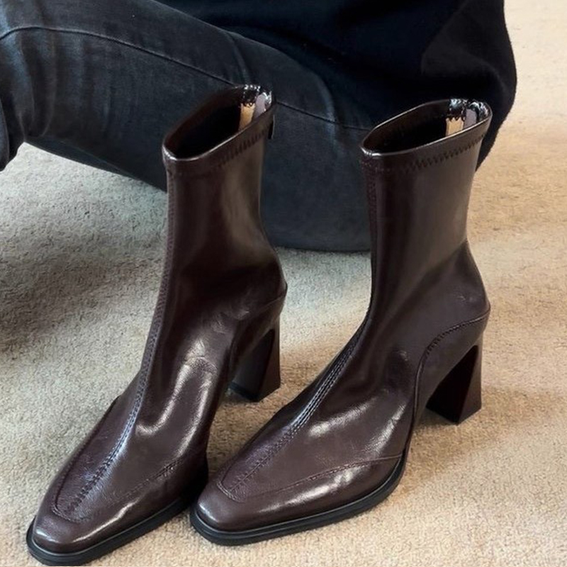 Sepatu Bot Pergelangan Kaki Wa - Winter Clothing For Woman ulasan dan harga
