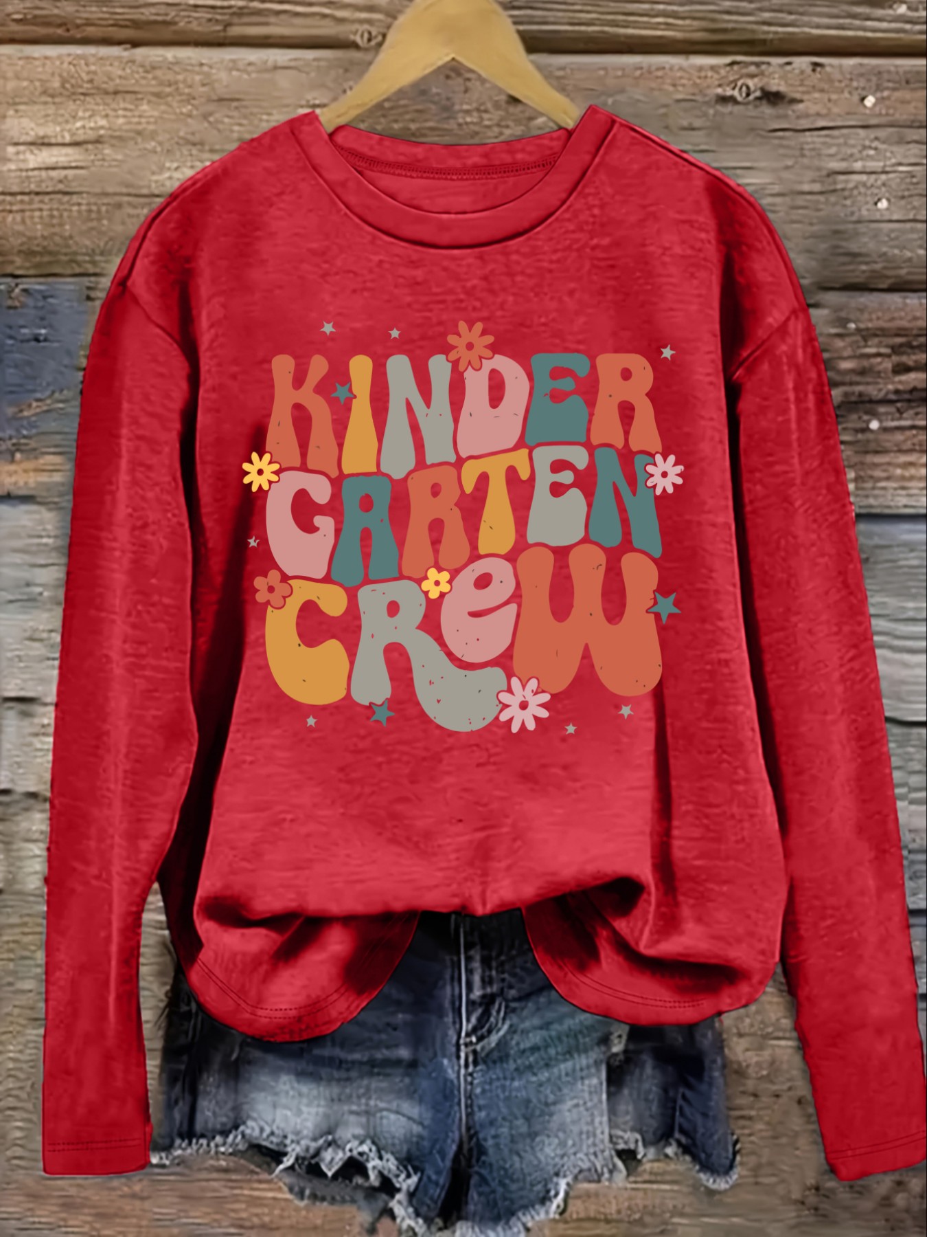 Kaos Wanita Lengan Panjang Kas - Winter Clothing Kindergarten ulasan dan harga