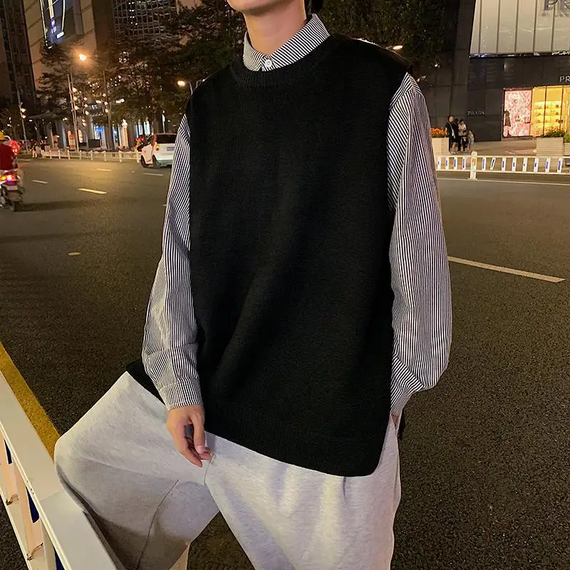 Jaket belah untuk pria, rompi  - Winter Clothes Shop ulasan dan harga