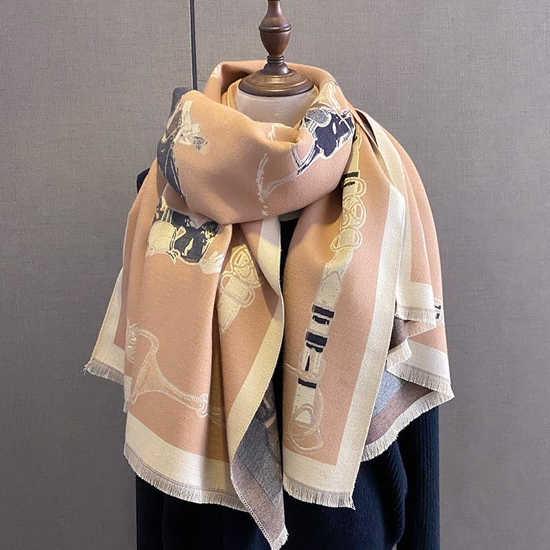 Syal pasmina hangat mewah 2024 - Cashmere Scarf Wrap ulasan dan harga